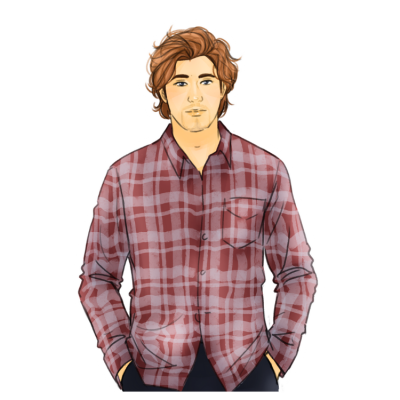 Half Character Sticker - Jace