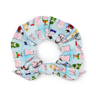 Mr. Happy & Friends Scrunchie