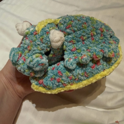 Crochet Sleeping Dragon Plushie
