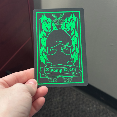 Swamp Peen Tarot Card