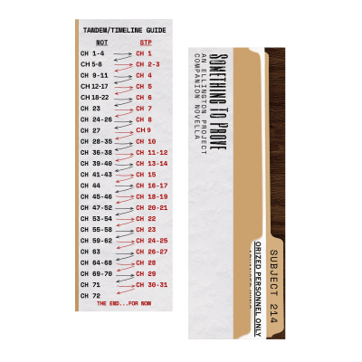 Something To Prove Bookmarks (Set of 2)