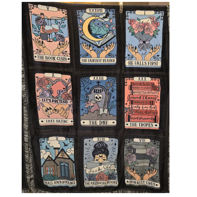 Anti social reader tropes blanket
