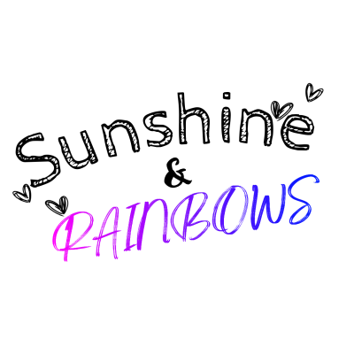 'Sunshine and Rainbows' Sticker