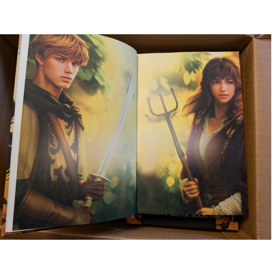 Healer's Blade Foiled Hardcover & Colored Illustrations