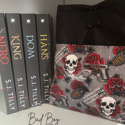 2 IN 1 BAD BOY Book Pouch - Gray