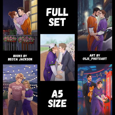 Love in Play set of 5 Art prints - A5 (Half an A4 sheet size)