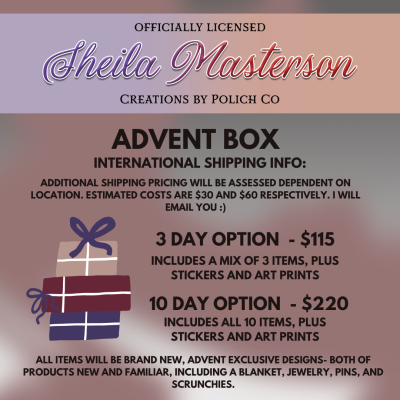 Advent Box - Sheila Masterson Merch