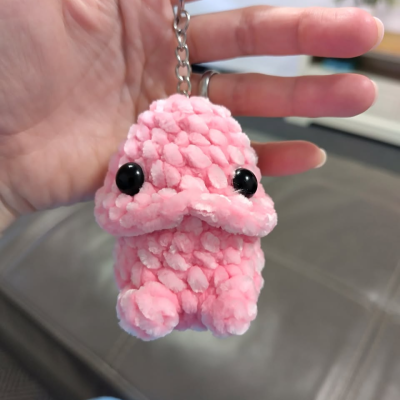 Crochet Peen Keychain