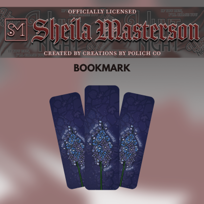 Say my Wife is Beautiful, Shane Bookmark- The Poison Daughter