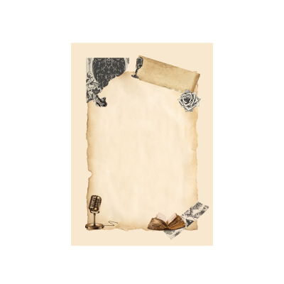 Author Autograph Scrapbook 7x10 115 pages
