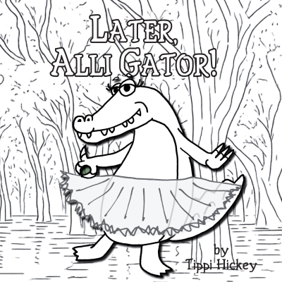 Later, Alli Gator - Coloring Book