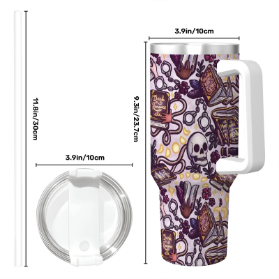 40 oz travel mug Dark Romance bookish