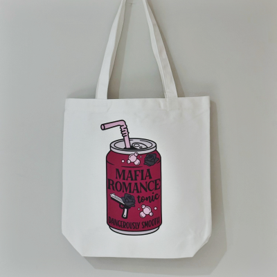 Mafia Romance Fizzy Drink Library Tote Bag