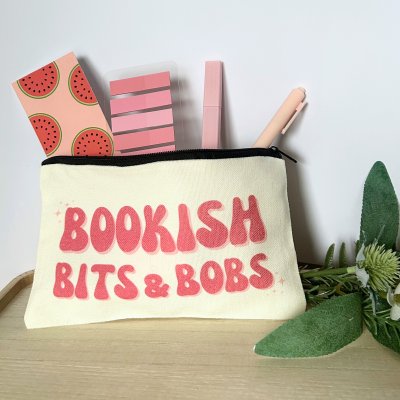 Bookish Bits and Bobs pouches