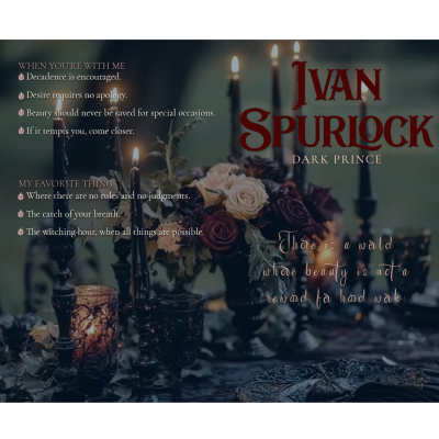 Ivan Spurlock | The Dark Prince