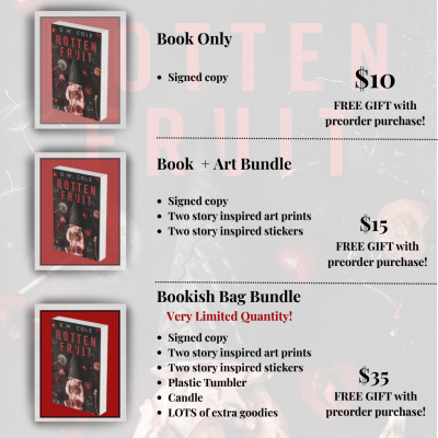 Rotten Fruit Book + Art Bundle