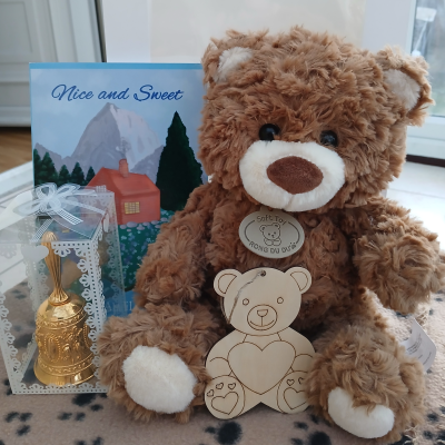 Nice and Sweet Deluxe Bag with Teddy & Bell