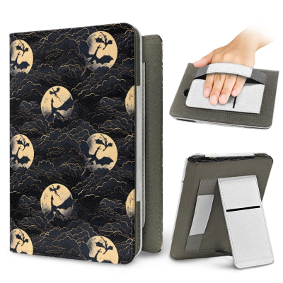 Dragons flying by moonlight kindle case for 11th 12th gen paperwhite
