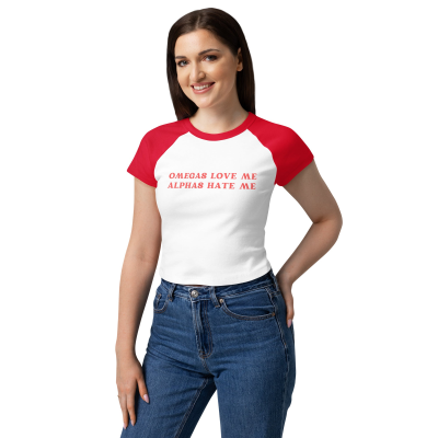 Omegas Love Me Alphas Hate Me Baby Tee