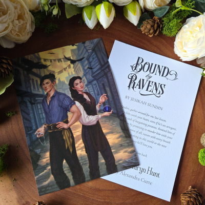 Bound by Ravens Art ("Street Scene" by Alexandra Curte)