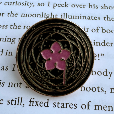Rose of Venus Enamel Pin