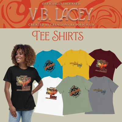 T-Shirts (all) - VB Lacey - By the Flames of Her Fury