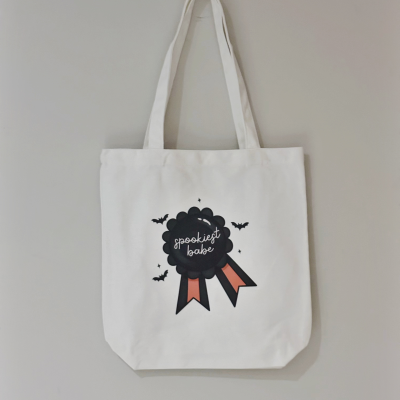 Spooky Babe Prize Library Tote Bag