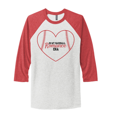 In My Baseball Romance Era Raglan Tee