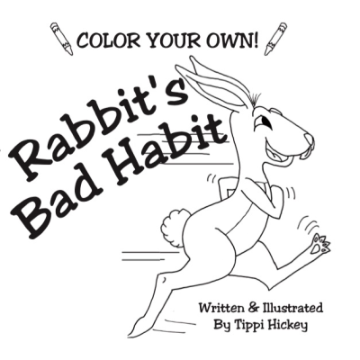 Rabbit's Bad Habit - Coloring Book