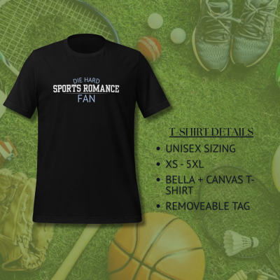 Die Hard Sports Romance Fan T-Shirt