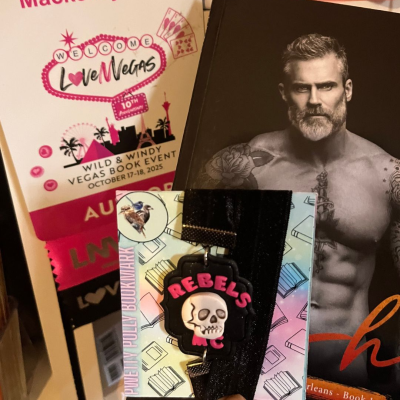 REBELS MC HANDMADE BOOK MARK - EVENT EXCLUSIVE