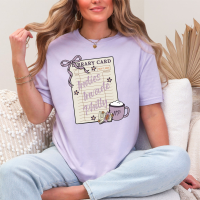 Apparel - Library Card - Purple