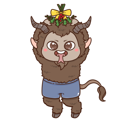 Krampus Sticker