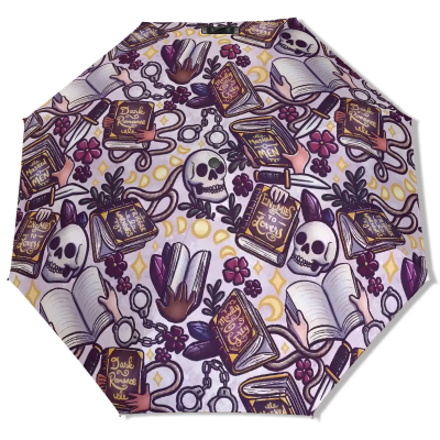 Dark romance bookish umbrella