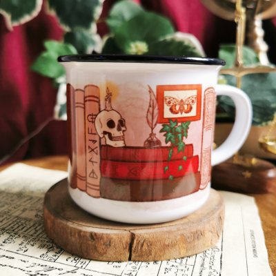 Dark Academia Camper Mug