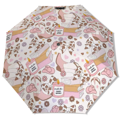 Smells like cowboy romance bookish umbrella