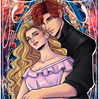 Two Twisted Crowns Foil Art Print