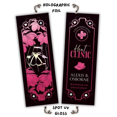 Heat Clinic matching bookmark set