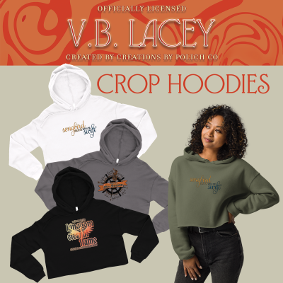 Crop Hoodies (all) - VB Lacey - By the Flames of Her Fury (Copy)