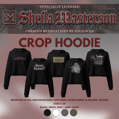 Crop Hoodies (all) - The Poison Daughter