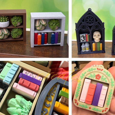 Build your own Clicker : General & Gothic Bookshelves