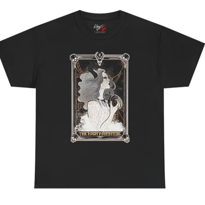 The High Priestess Tarot T-Shirt