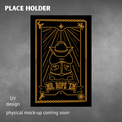 Mr. Rope 'Em Tarot Card