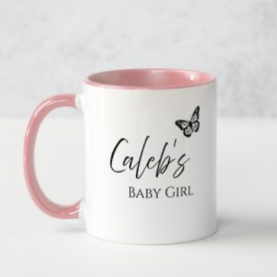 Caleb's Baby Girl Mug