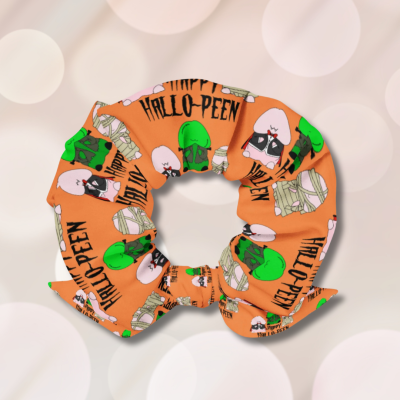 Hallo-Peen Scrunchie