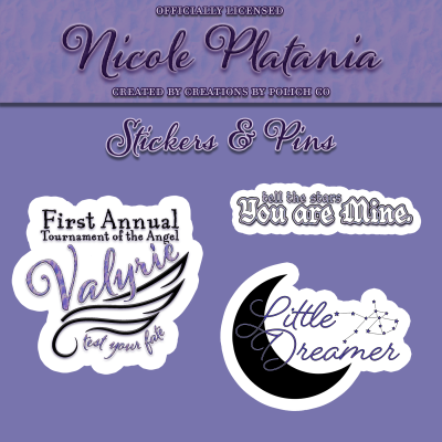 Stickers (ROAAG) - Nicole Platania - Fatesworn Merch