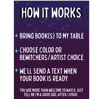 Presale (3) Matte Sprayed Book Bundle