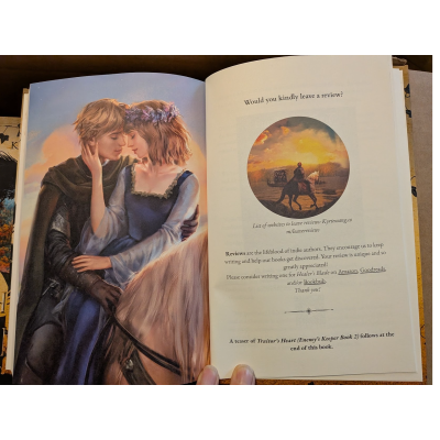 Healer's Blade Foiled Hardcover & Colored Illustrations