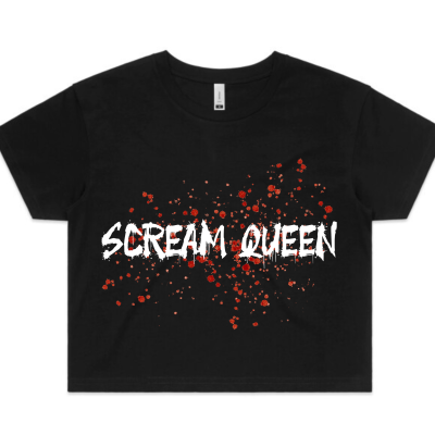 Scream Queen Crop Tee