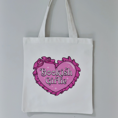Bookish Girlie Library Tote Bag